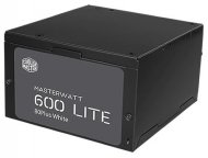 Power Supply Cooler Master MasterWatt Lite, 600W, ATX, 120mm, 6xSATA, 2xPCI-E(6+2), APFC, 80+, cables w/sleeve , 